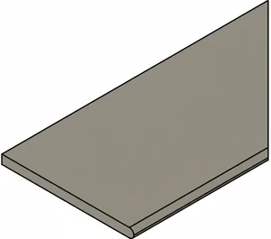 Спецэлемент Italon Fossil 620090001436 X2 Блэк бортик закругленный Правый 30x120 структурированный