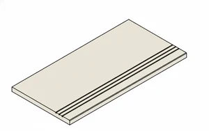 Спецэлемент Italon Fossil 620090001442 X2 Пьюр бортик грип 30x120 структурированный