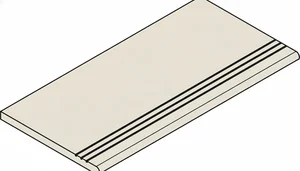 Ступень Italon Fossil 620040000267 X2 Пьюр закругленный грип 30x120 структурированная