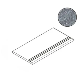 Ступень Italon Genesis Silver Gradino Round Grip DX 30x60 матовая