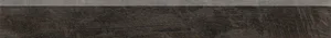 Бордюр Italon Groove Dark Battiscopa 7,2x60 матовый
