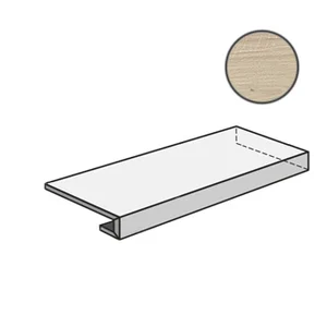Ступень Italon Loft Magnolia Scalino Angolare DX 33x160 матовая