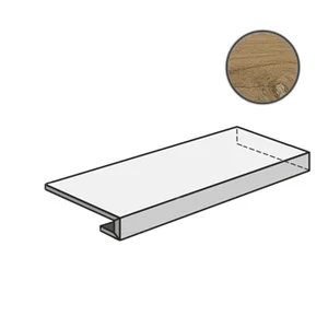Ступень Italon Loft Oak Scalino Angolare DX 33x160 матовая