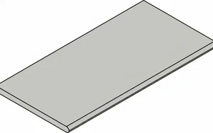 Спецэлемент Italon Magma 620090001316 X2 Сильвер бортик закруглённый 30x120 структурированный