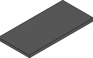 Спецэлемент Italon Magma 620090001363 X2 Графит бортик закруглённый 30x60 структурированный