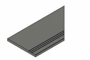 Спецэлемент Italon Magma 620090001382 X2 Фог бортик грип правый 30x60 структурированный