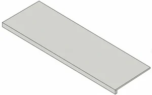 Ступень Italon Magma 620070003027 X2 Сильвер Фронт 33x60 структурированная