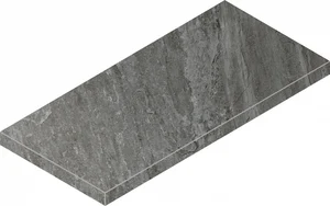Угловая ступень Italon Magma 620070002959 Графит Левая 33x60 натуральная
