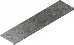 Угловая ступень Italon Magma 620070002984 Графит Правая 33x120 натуральная