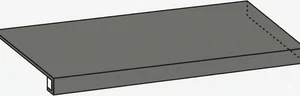 Угловая ступень Italon Magma 620070003018 X2 Фог Правый 33x120 структурированная