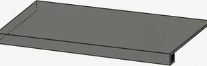 Угловая ступень Italon Magma 620070003023 X2 Фог Левый 33x120 структурированная