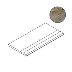 Бордюр Italon Magnetique Dark Bordo Svasato Round 30x60 матовый