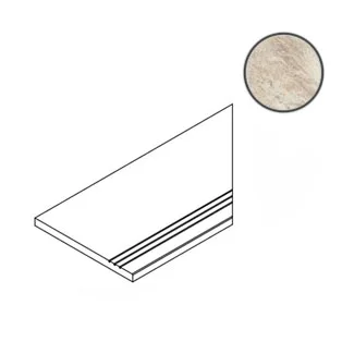 Бордюр Italon Magnetique White Bordo Grip DX 30x60 матовый