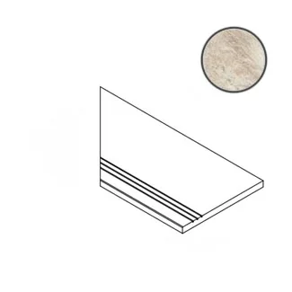 Бордюр Italon Magnetique White Bordo Grip SX 30x60 матовый