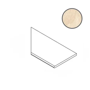 Бордюр Italon Materia Magnesio Bordo Round SX 30x60 матовый