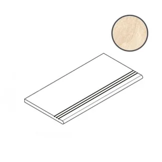 Ступень Italon Materia Magnesio Gradino Round Grip 30x60 матовая