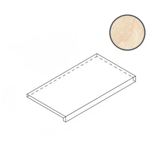 Ступень Italon Materia Magnesio X2 Scalino Frontale 33x60 матовая