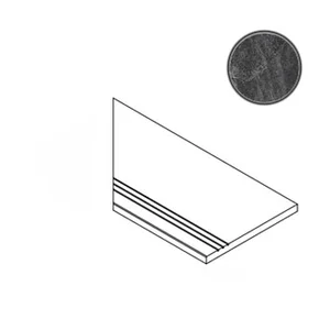Бордюр Italon Materia Titanio Bordo Grip SX 30x60 матовый
