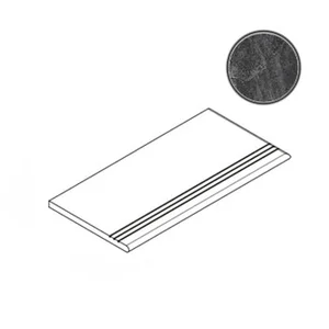 Ступень Italon Materia Titanio Gradino Round Grip DX 30x60 матовая