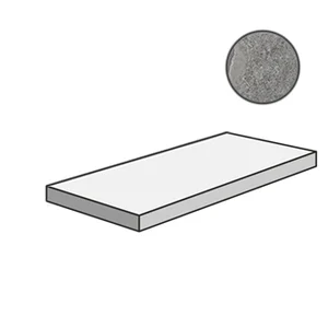 Ступень Italon Materia Carbonio Scalino Angolare SX 33x160 патинированная