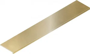 Ступень Italon Continuum Brass Gold Scalino Frontale 620070002346 33x160 матовая