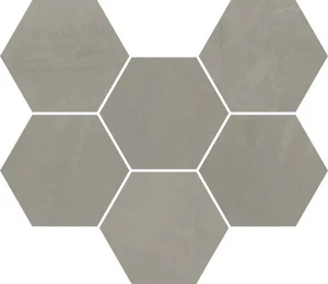 Мозаика Italon Continuum Iron Mosaico Hexagon 620110000189 25x29 матовая