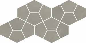Мозаика Italon Continuum Iron Mosaico Prism 620110000184 20,5x41,3 матовая