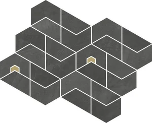 Мозаика Italon Continuum Petrol Mosaico Jewel 620110000180 31,1x38,2 матовая