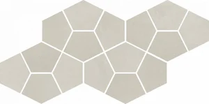 Мозаика Italon Continuum Pure Mosaico Prism 620110000182 20,5x41,3 матовая