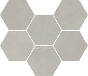 Мозаика Italon Continuum Silver Mosaico Hexagon 620110000188 25x29 матовая