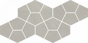 Мозаика Italon Continuum Silver Mosaico Prism 620110000183 20,5x41,3 матовая