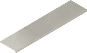 Ступень Italon Continuum Silver Scalino Angolare SX 620070002336 33x120 матовая