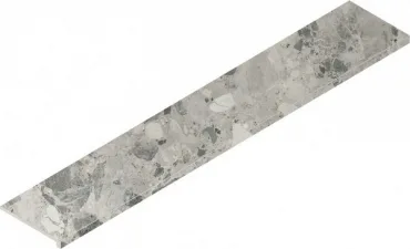 Ступень Italon Continuum Stone Grey Scalino Frontale 620070002345 33x160 матовая