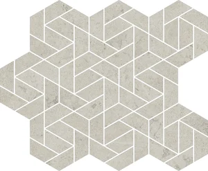 Мозаика Italon Metropolis Absolut Silver Mosaico Icon 620110000155 28,6x34,7 матовая