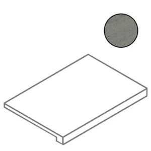 Ступень Italon Metropolis Graphite Dark Scalino Front 620070002198 33x160 матовая