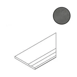 Спецэлемент Italon Millennium X2 Black Bordo Svasato Round Dx 30x60 матовый