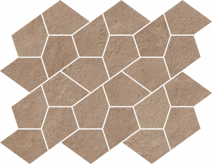 Мозаика Italon Eternum Gold Mosaico Kaleido 620110000196 26,2x27,6 натуральная