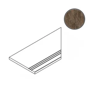 Бордюр Italon NL Wood Pepper Bordo Grip DX 30x60 структурированный
