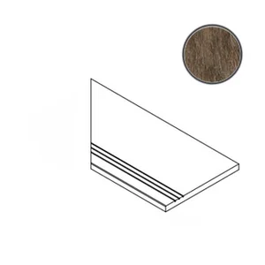 Бордюр Italon NL Wood Pepper Bordo Grip SX 30x60 структурированный