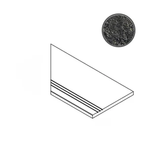 Бордюр Italon Room Black Bordo Grip SX 30x60 матовый