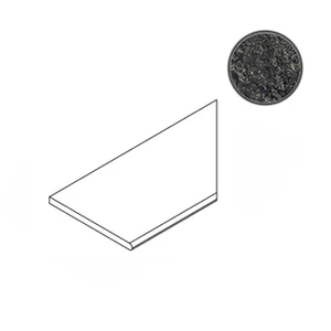 Бордюр Italon Room Black Bordo Round DX 30x60 матовый