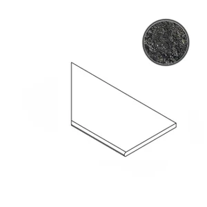 Бордюр Italon Room Black Bordo Round SX 30x60 матовый