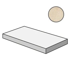 Ступень Italon Room Beige Stone Scalino Angolare SX 33x120 патинированная