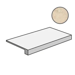 Ступень Italon Room Beige Stone Scalino Frontale 33x120 патинированная