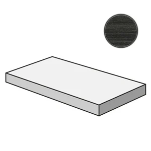 Ступень Italon Room Black Wood Scalino Angolare SX 33x120 патинированная