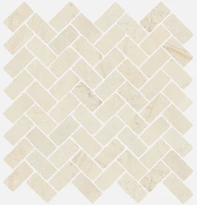 Декоративный элемент Italon Room Stone White Mosaico Cross 29,7x31,5 патинированный