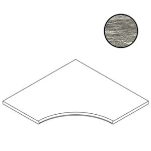 Спецэлемент Italon Skyfall X2 Grigio Alpino Bordo Angolare Round Nat 60x60 матовый