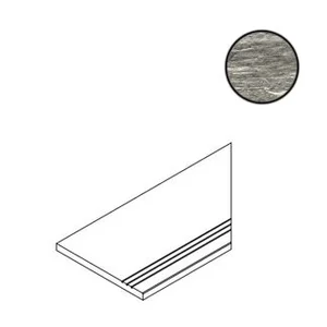 Спецэлемент Italon Skyfall X2 Grigio Alpino Bordo DX Grip 30x60 структурированный