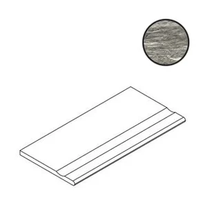 Спецэлемент Italon Skyfall X2 Grigio Alpino Bordo Svasato Round Nat 30x60 матовый