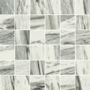 Мозаика Italon Skyfall Bianco Mosaico Cerato 30x30 патинированная